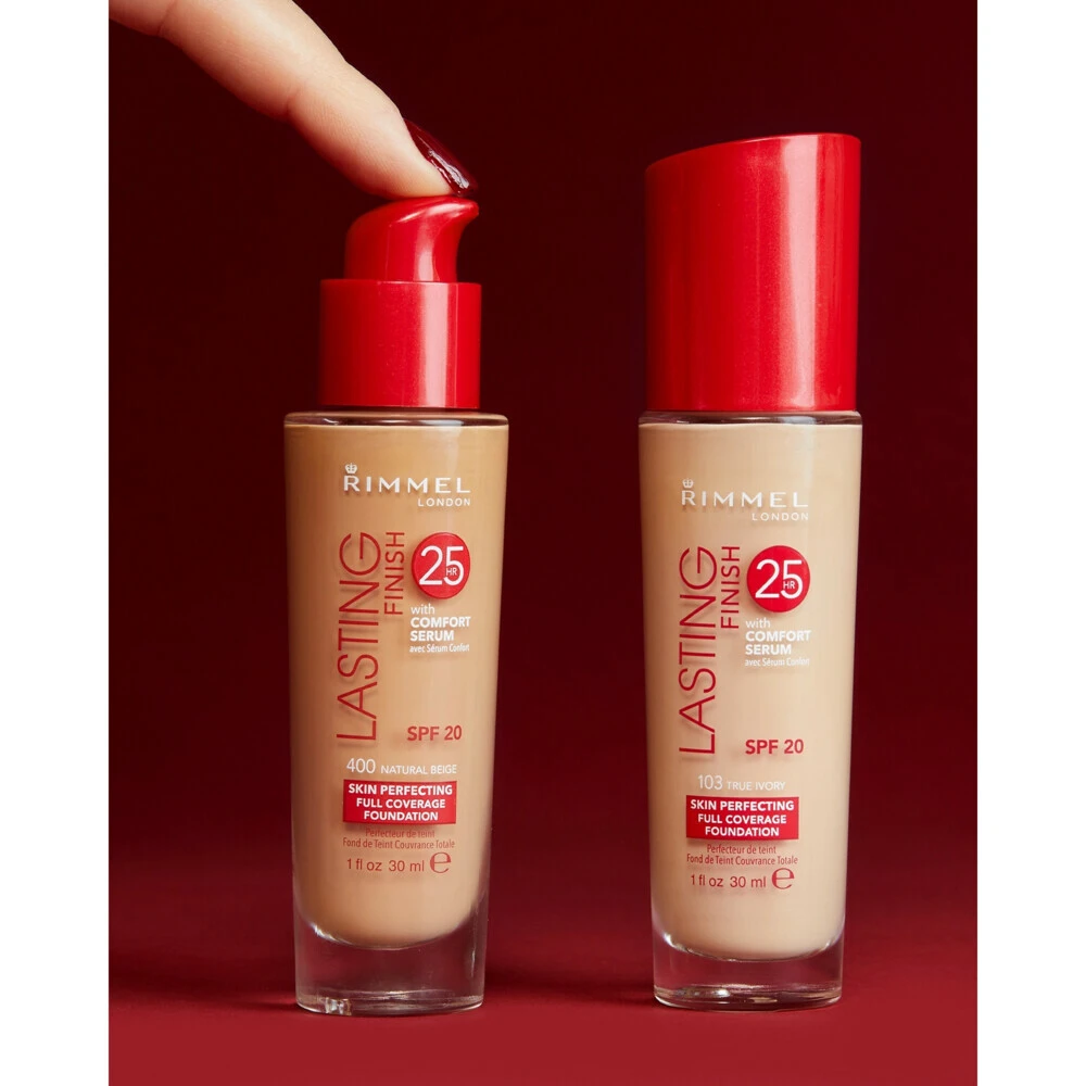 Rimmel Lasting Finish Foundation 103 True Ivory Rimmel Lasting Finish Foundation 103 True Ivory -Cosmetica Winkel 1003358 4