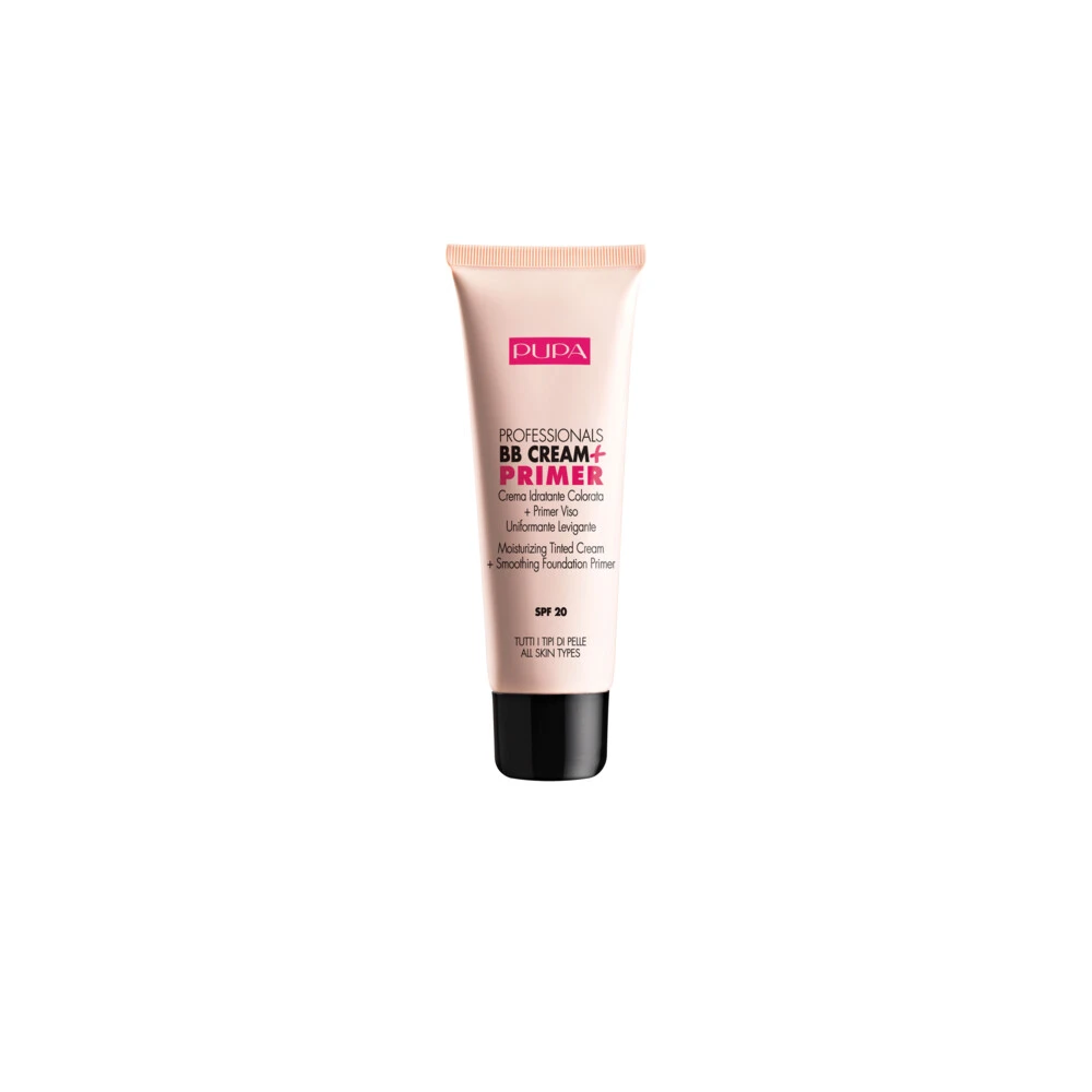 PUPA Milano Pupa Professionals BB Creme + Primer SPF20 001 - Nude PUPA Milano Pupa Professionals BB Creme + Primer SPF20 001 - Nude -Cosmetica Winkel 1014265