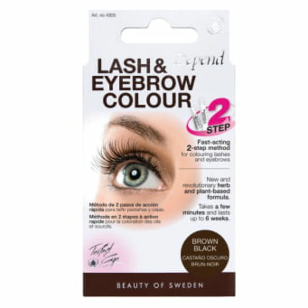 Depend Wimper- en Wenkbrauwverf Bruin/Zwart Depend Wimper- En Wenkbrauwverf Bruin/Zwart -Cosmetica Winkel 1016605