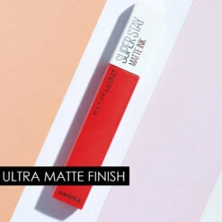 Maybelline Lippenstift SuperStay Matte Ink 320 Individualist 5 Maybelline Lippenstift SuperStay Matte Ink 320 Individualist -Cosmetica Winkel 1019351 4