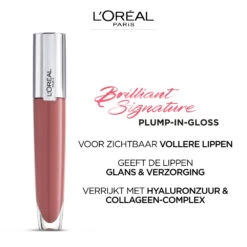 L'Oreal Lu0027Oréal Brilliant Signature Plump- In Gloss 404 Assert 5 L'Oreal Lu0027Oréal Brilliant Signature Plump- In Gloss 404 Assert -Cosmetica Winkel 1029639 4