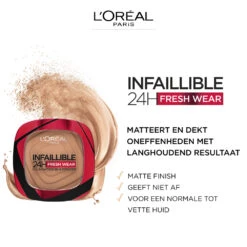 L'Oreal Lu0027Oréal Infaillible 24H Foundation In A Powder 375 Deep Amber 4 L'Oreal Lu0027Oréal Infaillible 24H Foundation In A Powder 375 Deep Amber -Cosmetica Winkel 1037260 3