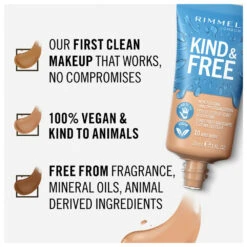 Rimmel KIND & FREE Vegan Foundation 410 Latte -Cosmetica Winkel 1041364 3