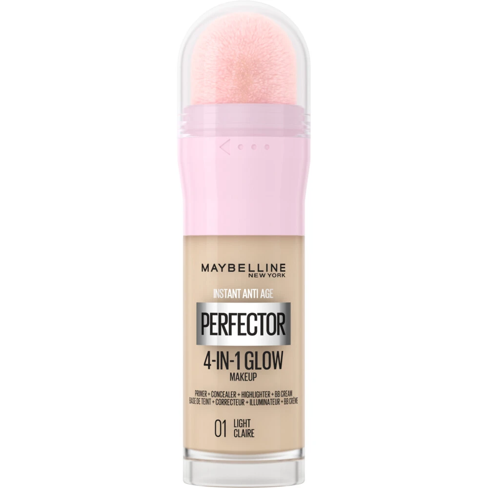 Maybelline Instant Anti-Age Perfector 4-in-1 Glow Light - Primer, Concealer, Highlighter en BB-Cream in één Maybelline Instant Anti-Age Perfector 4-in-1 Glow Light - Primer, Concealer, Highlighter En BB-Cream In één -Cosmetica Winkel 1050973