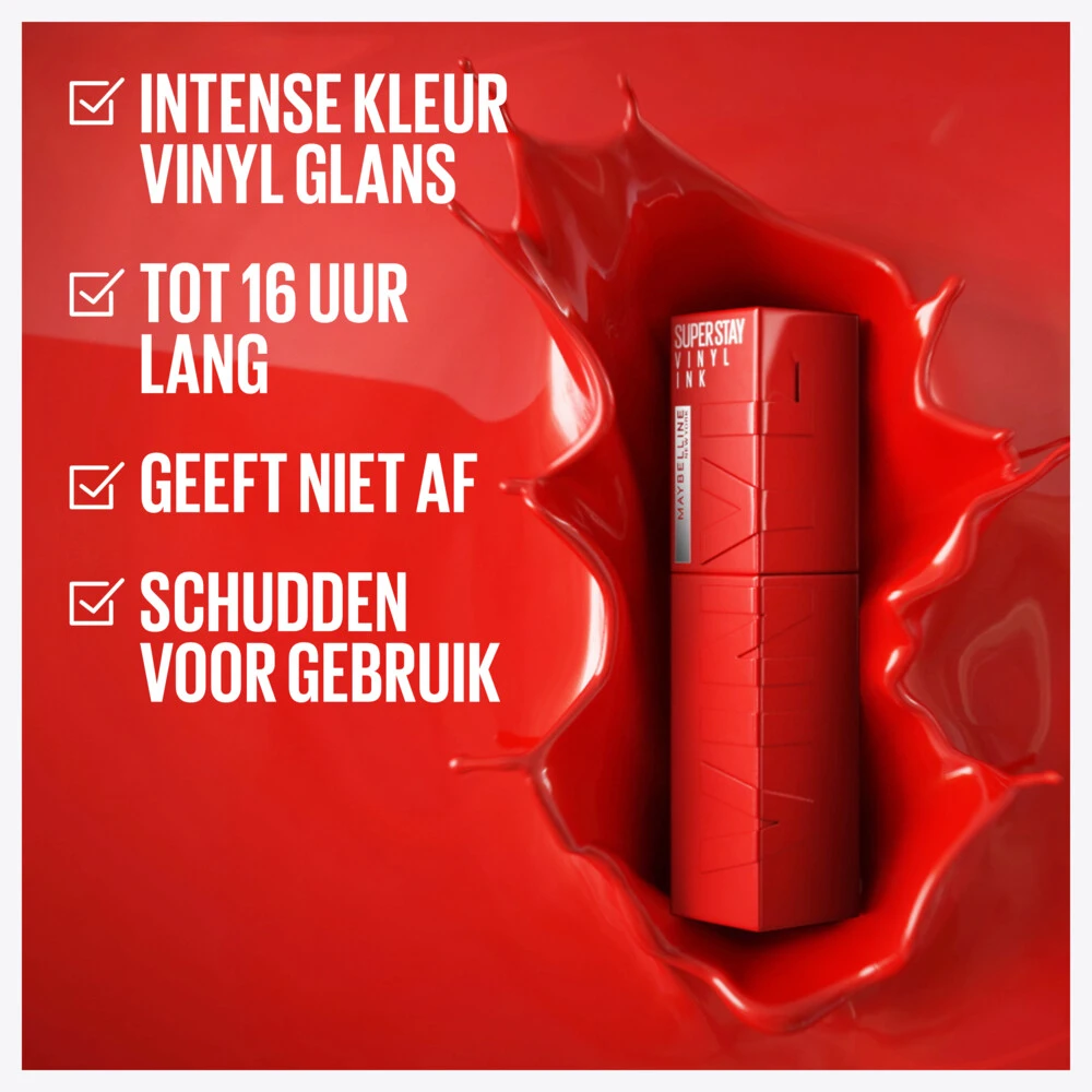 Maybelline MNY Vinyl Ink Lippenstift 10 Lippy Maybelline MNY Vinyl Ink Lippenstift 10 Lippy -Cosmetica Winkel 1051417 4