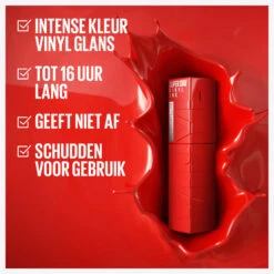 Maybelline MNY Vinyl Ink Lippenstift 45 Capricious -Cosmetica Winkel 1051423 4