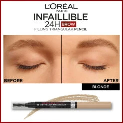 L'Oreal Lu0027Oréal 24H Brow Filling Triangular Pencil 7.0 Blonde -Cosmetica Winkel 1071948 4