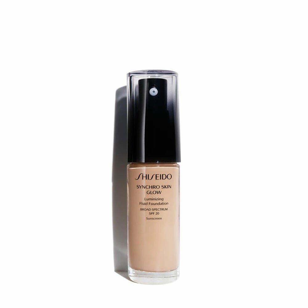 Shiseido Synchro Skin Glow Luminizing Foundation SPF20 03 Rose Shiseido Synchro Skin Glow Luminizing Foundation SPF20 03 Rose -Cosmetica Winkel 1072565