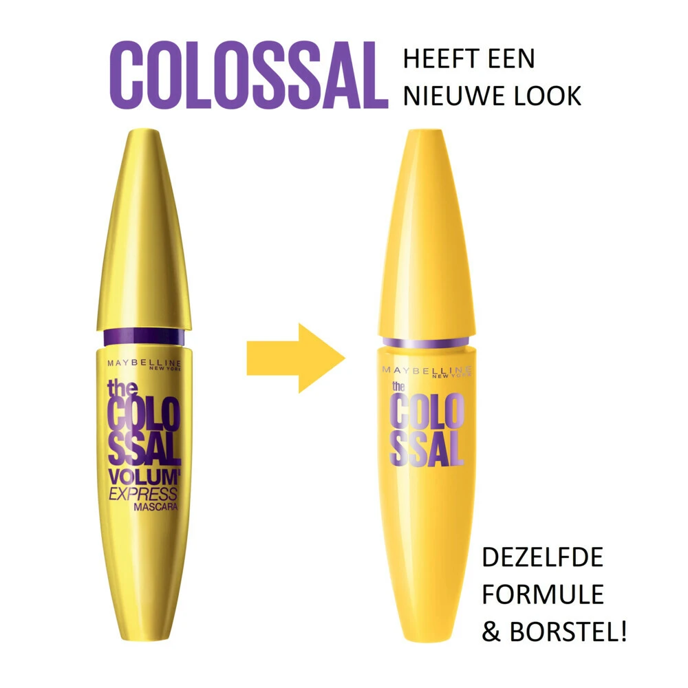 Maybelline Volumu0027 Express Colossal Zwart Mascara Maybelline Volumu0027 Express Colossal Zwart Mascara -Cosmetica Winkel 969182 2