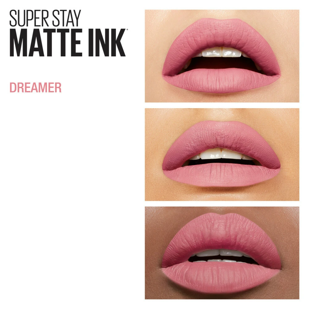 Maybelline SuperStay 24h Matte Ink Lippenstift 10 Dreamer Maybelline SuperStay 24h Matte Ink Lippenstift 10 Dreamer -Cosmetica Winkel 985836 4