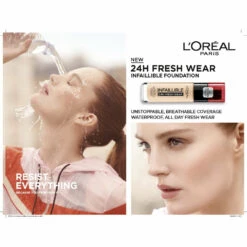 L'Oreal Lu0027Oréal Infallible 24Hr Fresh Wear Foundation 145 Beige Rose -Cosmetica Winkel 993895 3
